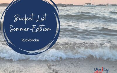 Bucket List – Sommer Edition