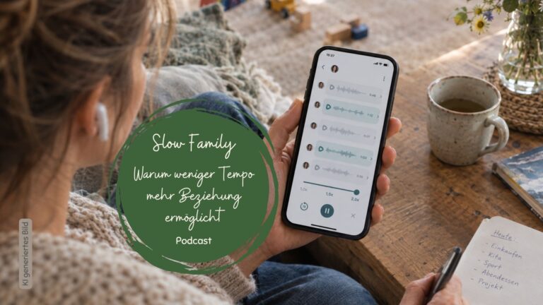 Slow Family: Warum weniger Tempo mehr Beziehung ermöglicht